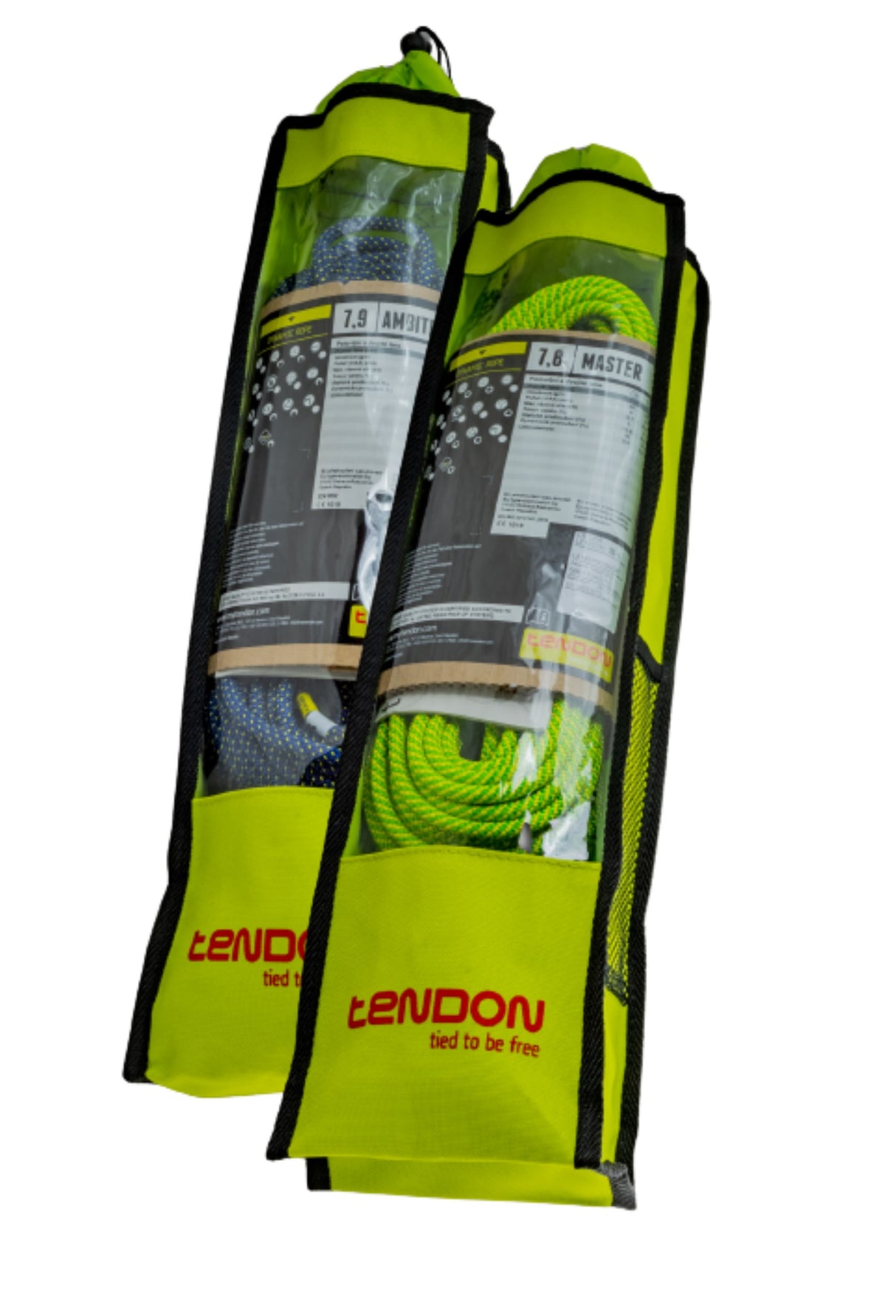 Poloviční lana TENDON - krátká délka 30 - 35 m