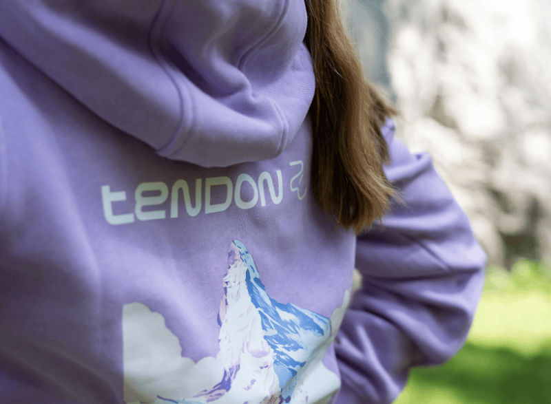 Mikina Tendon Anniversal - lila
