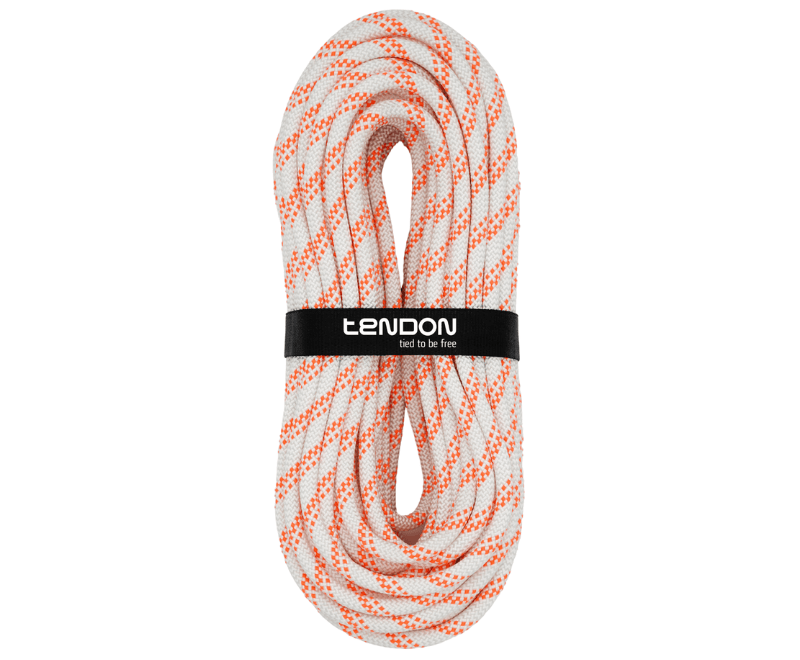 TENDON ESTATIC 10.5 - bílá/oranžová / 80 m TENDON ESTATIC 10.5 - bílá/oranžová / 80 m