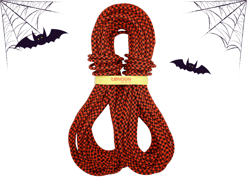 Lano Tendon Master 9.4 - Halloweenská limitovaná edice - Complete shield / 60 m Lano Tendon Master 9.4 - Halloweenská limitovaná edice - Complete shield / 60 m