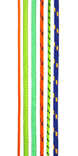 Lana a šňůry z polyesteru - pletené s jádrem