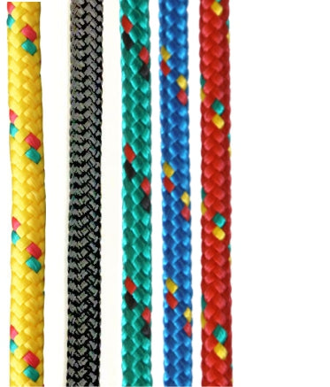 Lana a šňůry z PPV - pletené s jádrem