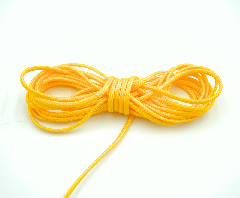 Lana a šňůry z PPV - pletené bez jádra