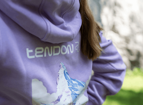 Mikina Tendon Anniversal - lila