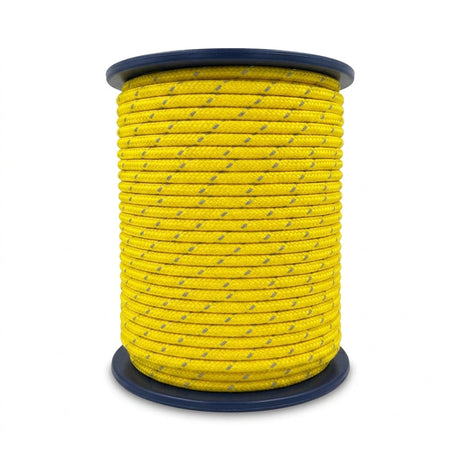 PPV šnůra 10 mm s reflexní páskou - 20m